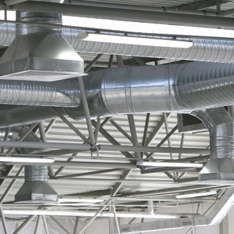 Ventilation Pipes of an Air Conditioner
